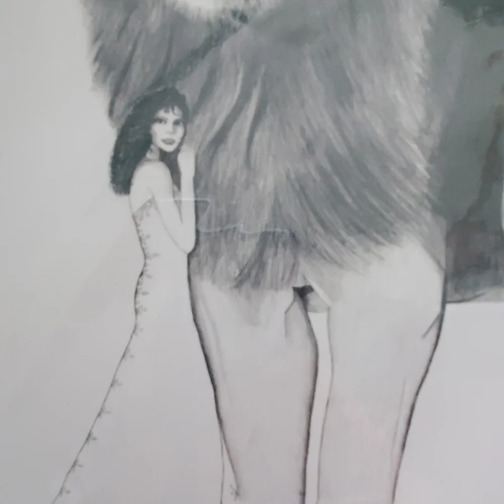 Shadow of‎ the Lion print
